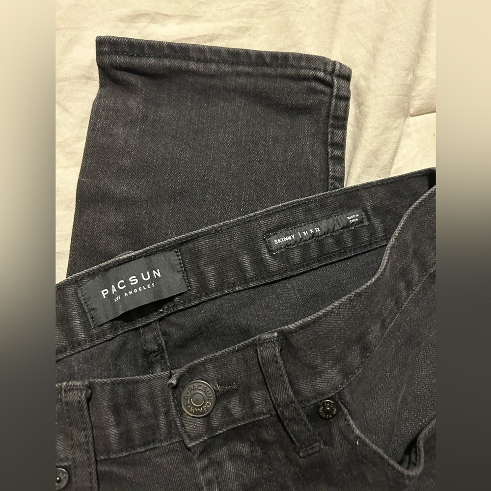 PacSun Black Denim Jeans